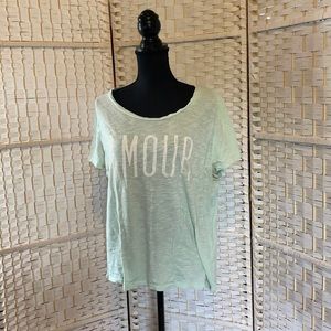🔥Vintage women’s XL T-shirt “amour”🔥
